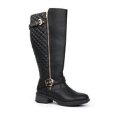 Extra Wide Calf Chic Riding Boots (Keith)