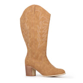 Extra Wide Calf Cowboy Boots (Arwa)