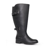 Extra Wide Calf Back Stretch Boots (Cellini)