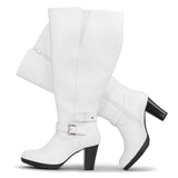Extra Wide Calf High Heel Boots (Grosa)