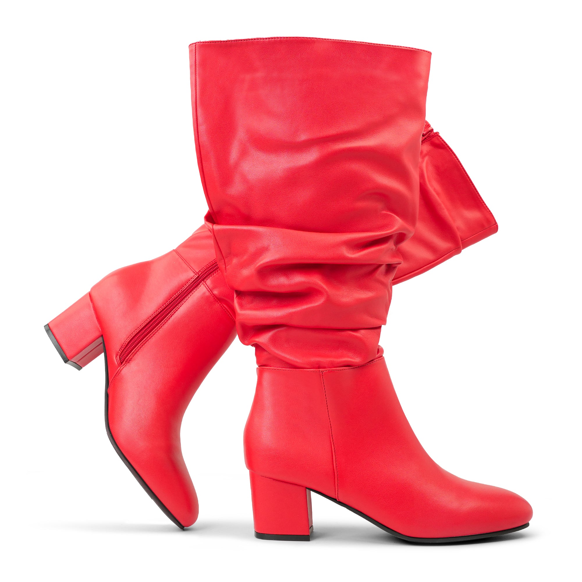 Extra Wide Calf Slouchy Dress Boots (Rayia)