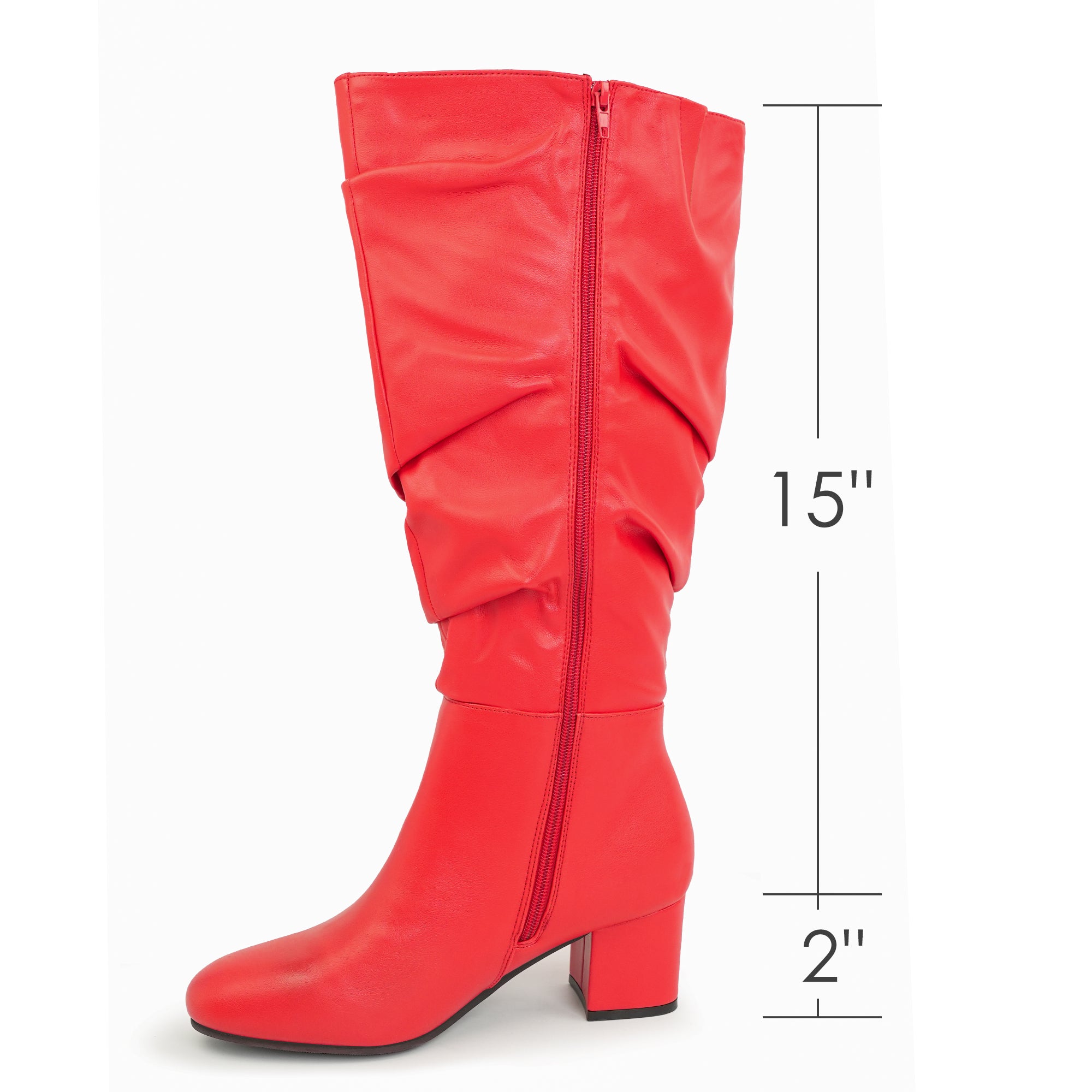 Extra Wide Calf Slouchy Dress Boots (Rayia)