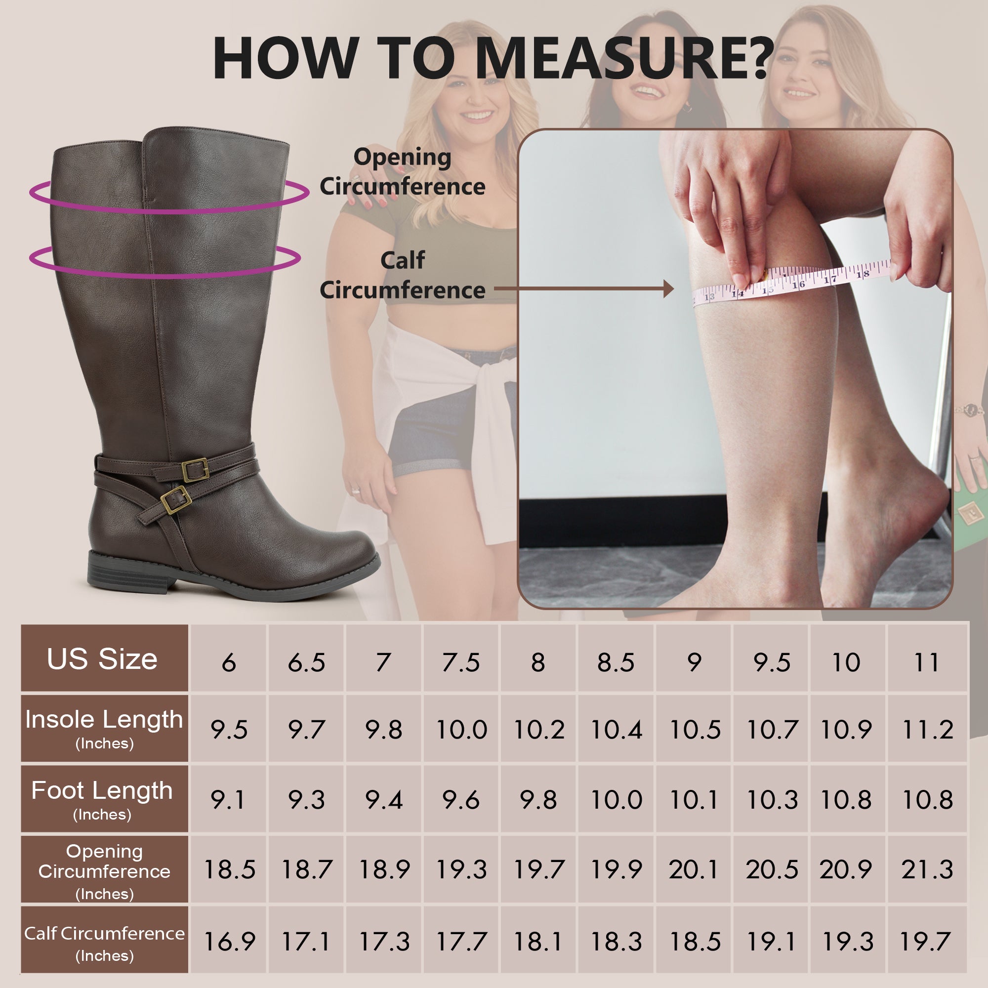 Super Extra Wide Calf Riding Boots (Breyonna)