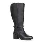 Extra Wide Calf Stretch Panel Boots （Elena)