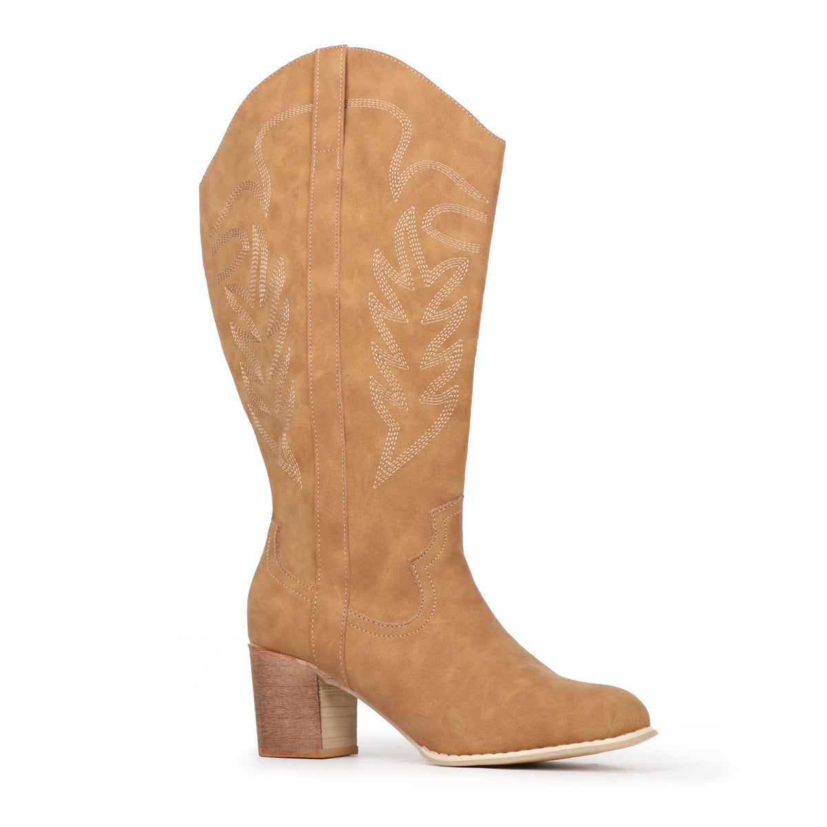 Extra Wide Calf Cowboy Boots (Arwa)