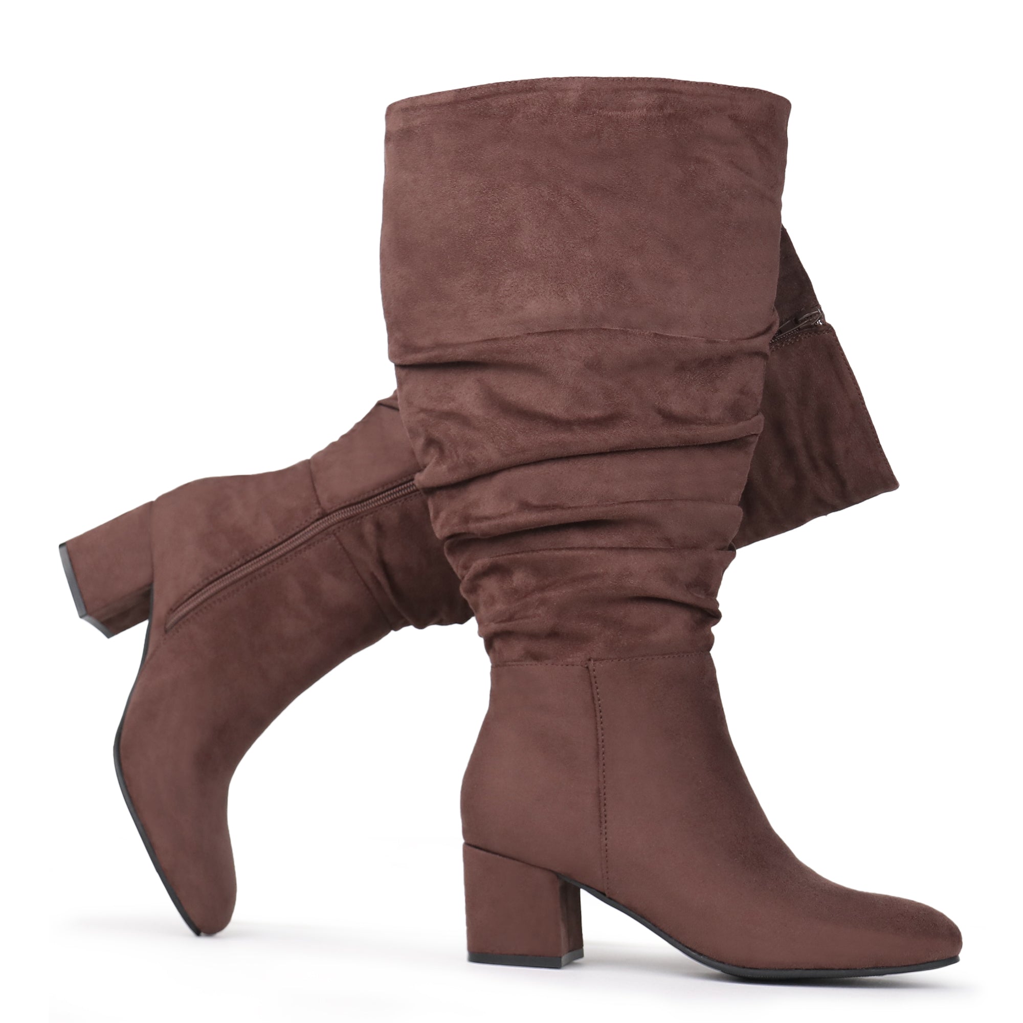 Extra Wide Calf Slouchy Dress Boots (Rayia)