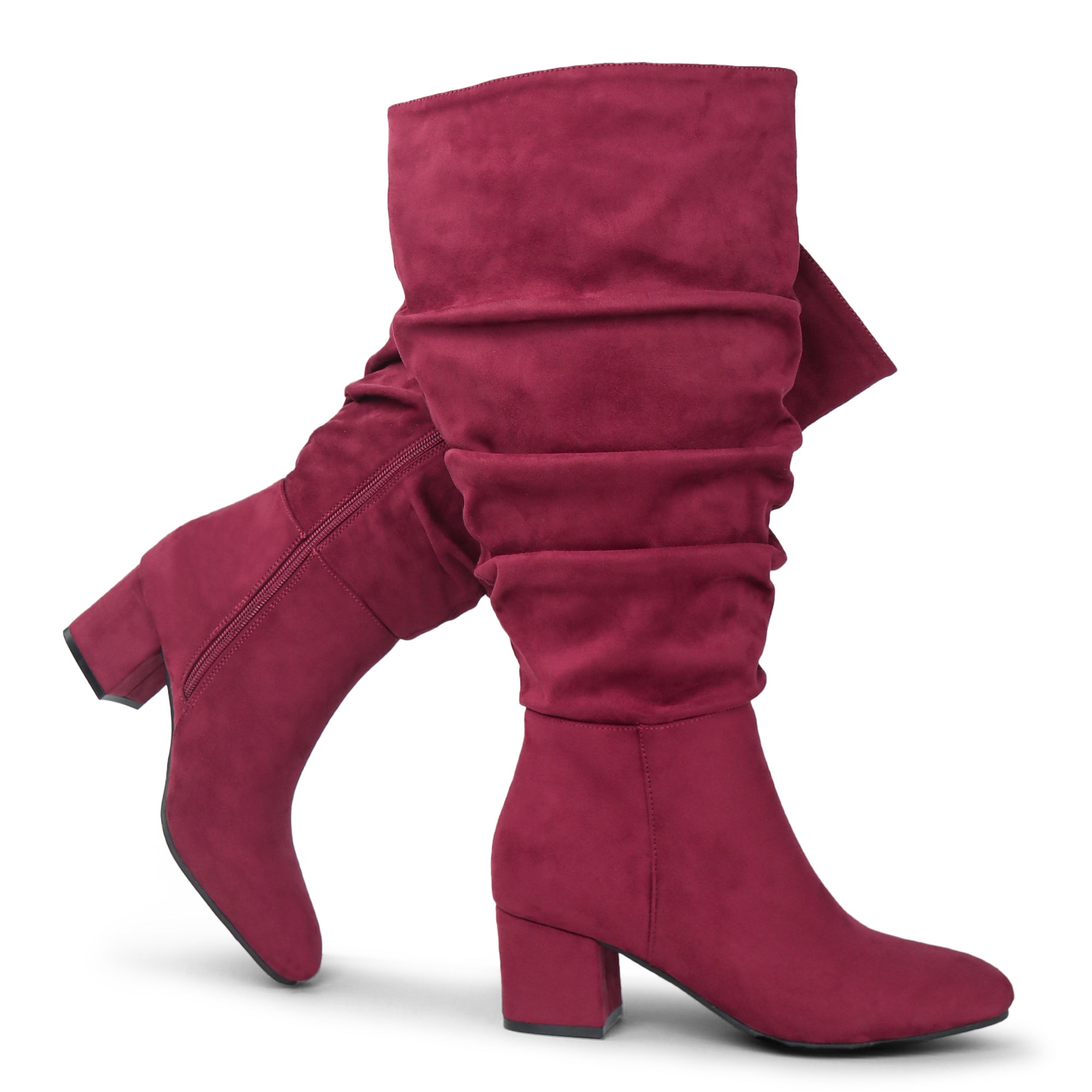 Extra Wide Calf Slouchy Dress Boots (Rayia)