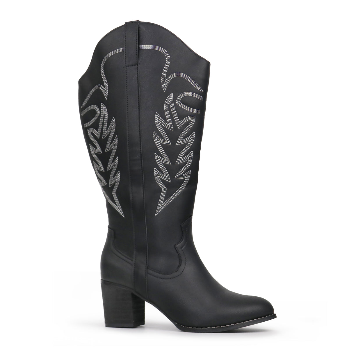 Extra Wide Calf Cowboy Boots (Arwa)