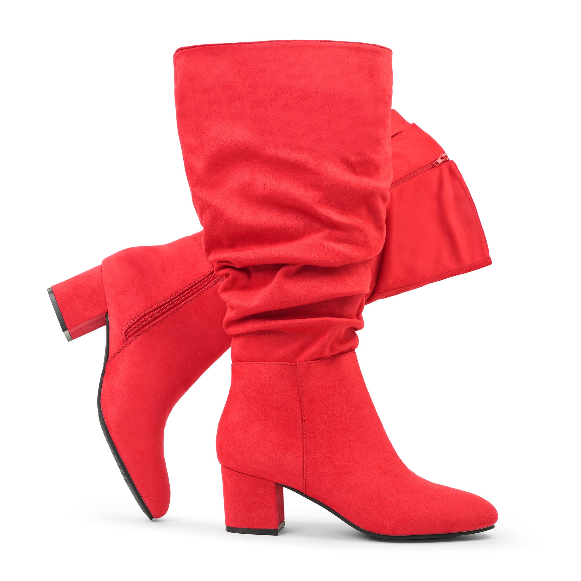 Extra Wide Calf Slouchy Dress Boots (Rayia)