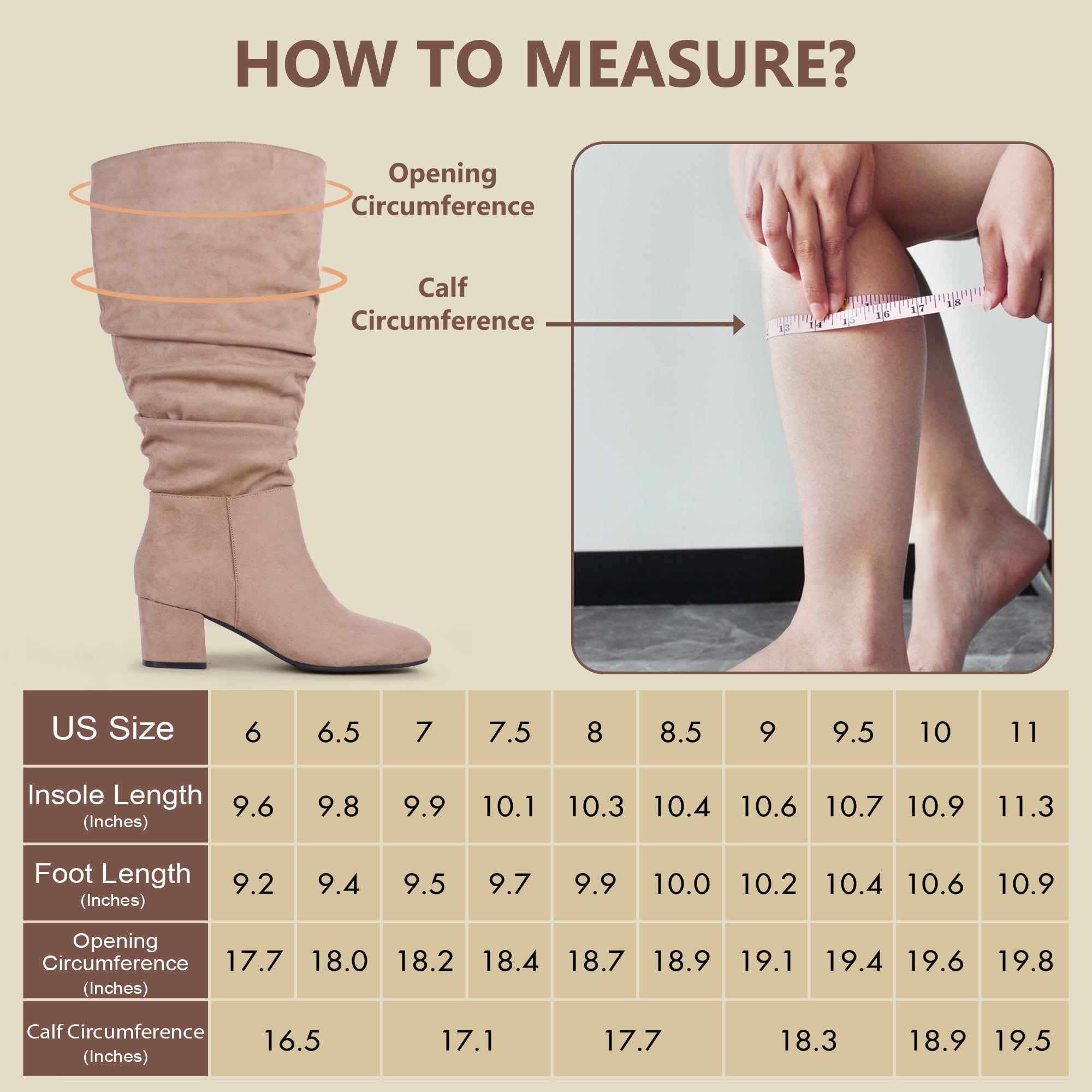 Extra Wide Calf Slouchy Dress Boots (Rayia)