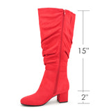 Extra Wide Calf Slouchy Dress Boots (Rayia)