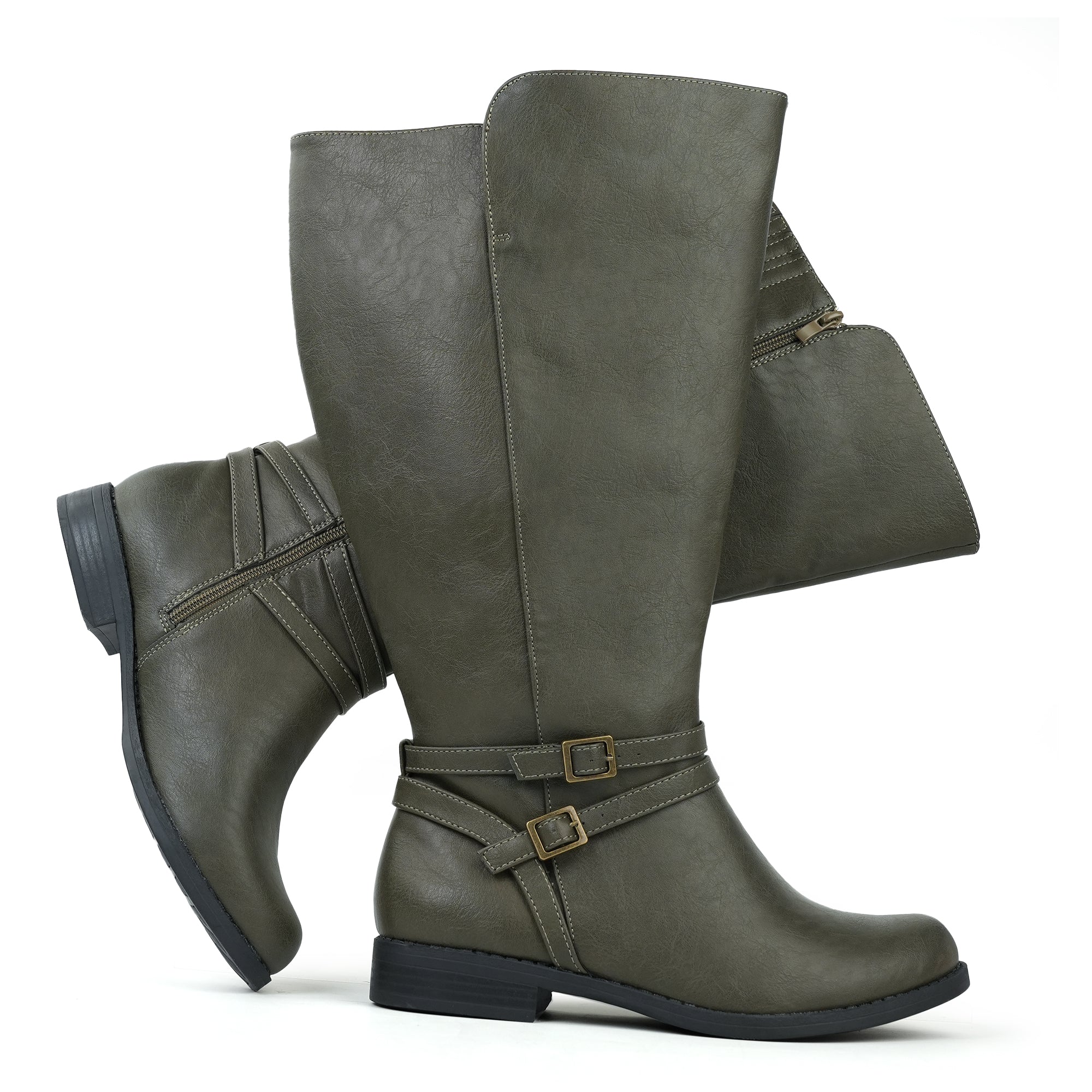 Super Extra Wide Calf Riding Boots (Breyonna)