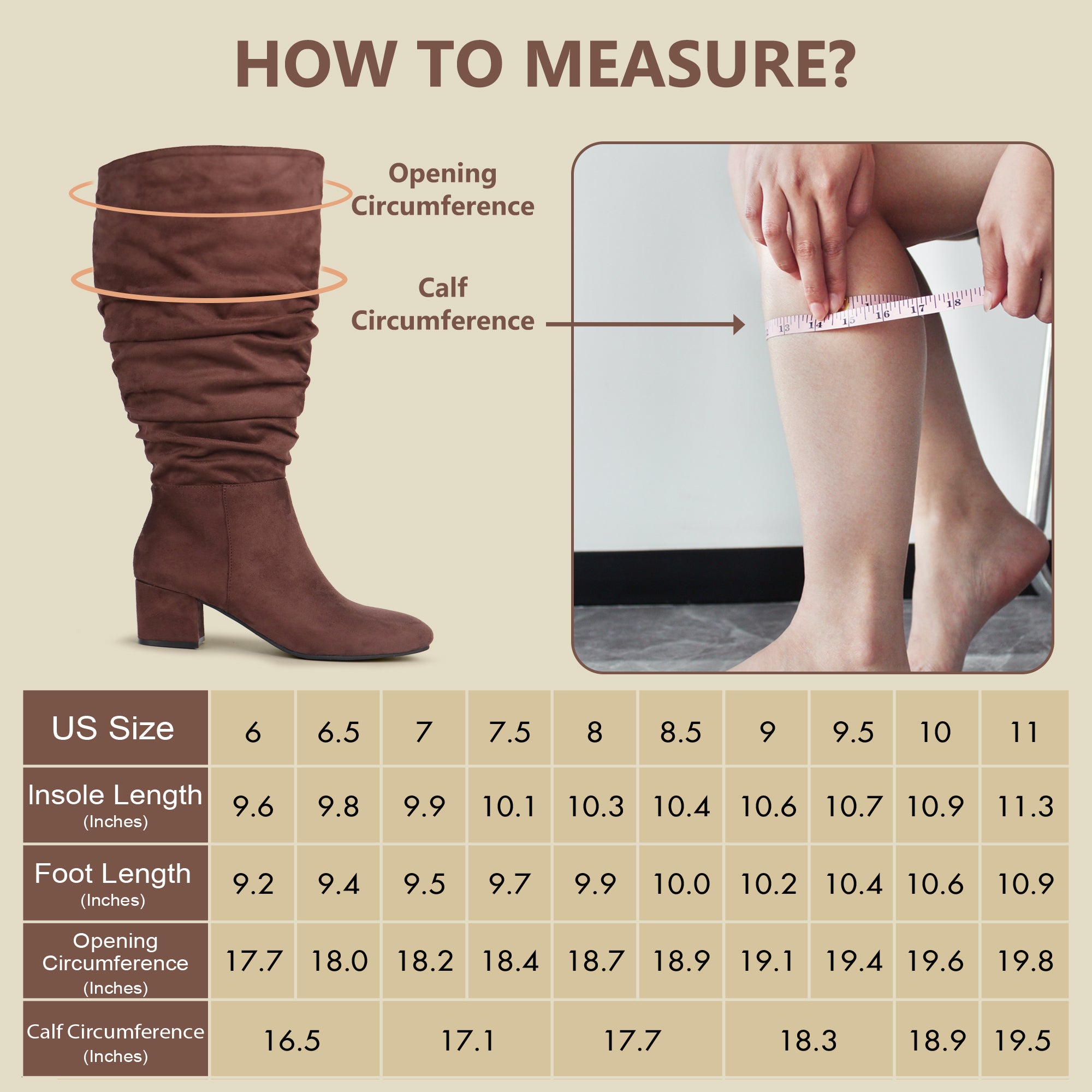 Extra Wide Calf Slouchy Dress Boots (Rayia)