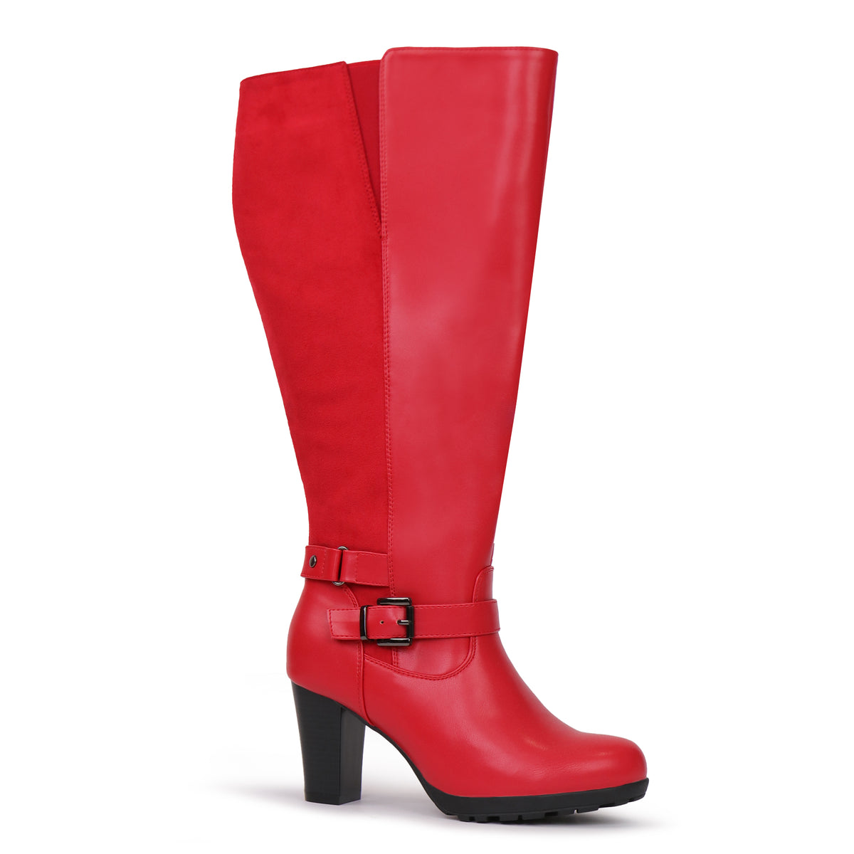 Extra Wide Calf High Heel Boots (Grosa)