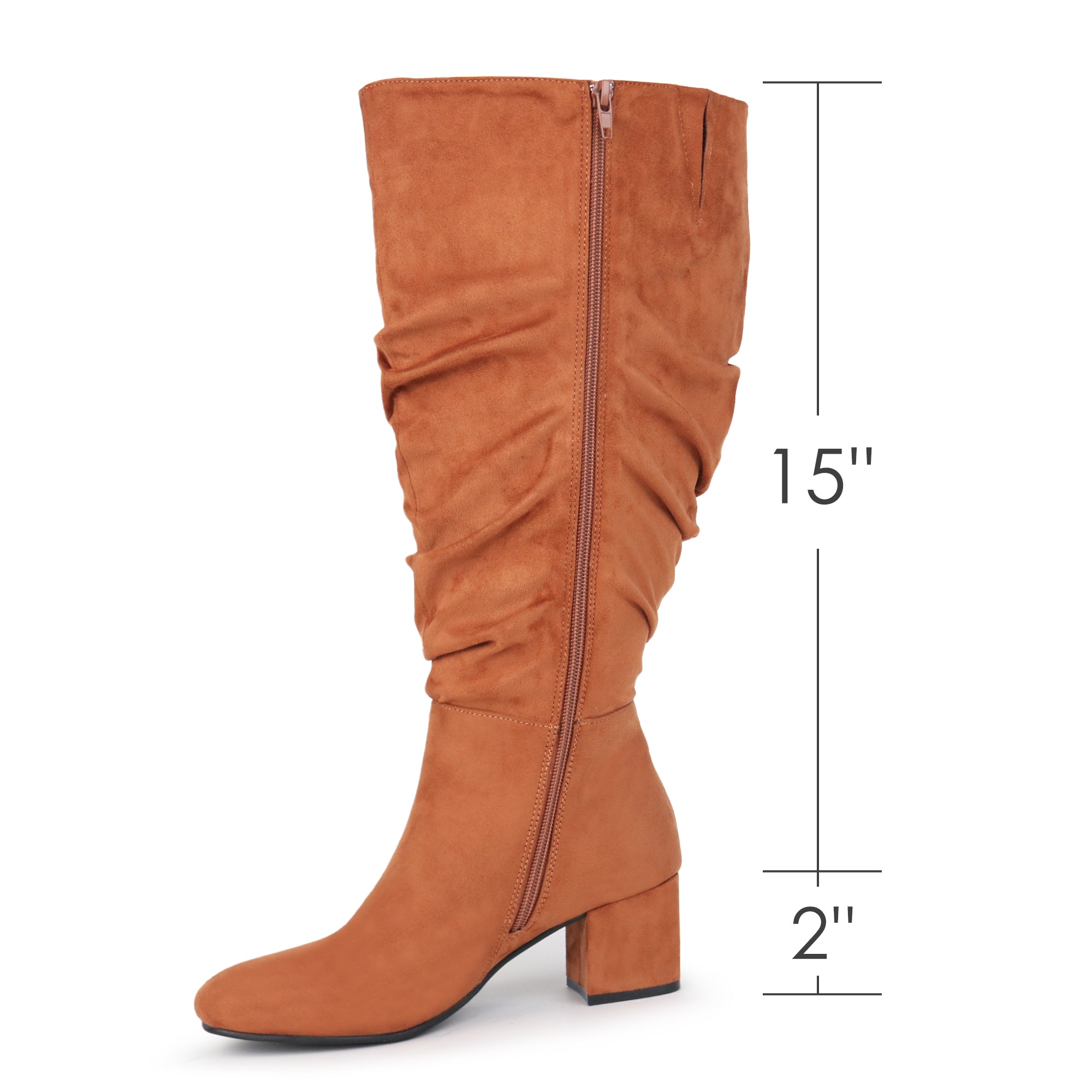 Extra Wide Calf Slouchy Dress Boots (Rayia)
