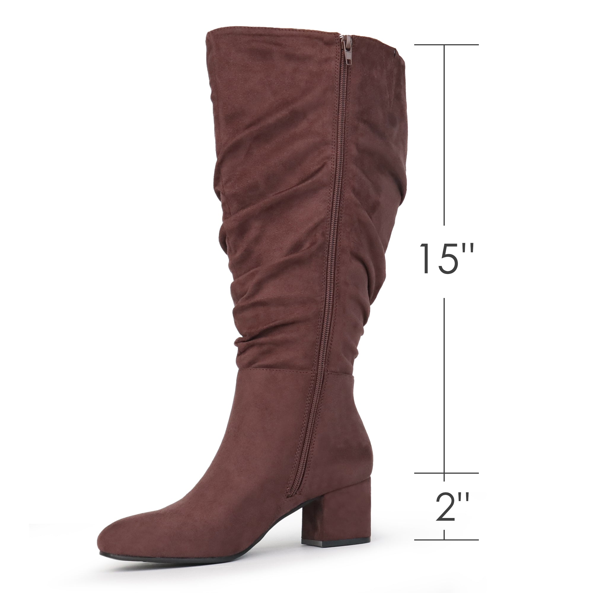 Extra Wide Calf Slouchy Dress Boots (Rayia)