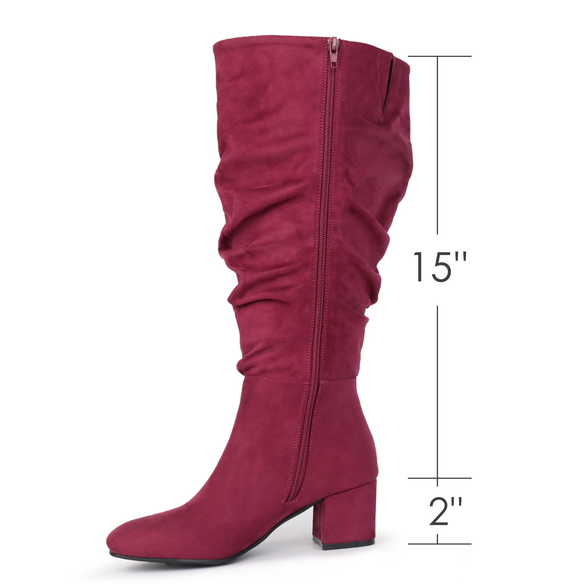 Extra Wide Calf Slouchy Dress Boots (Rayia)