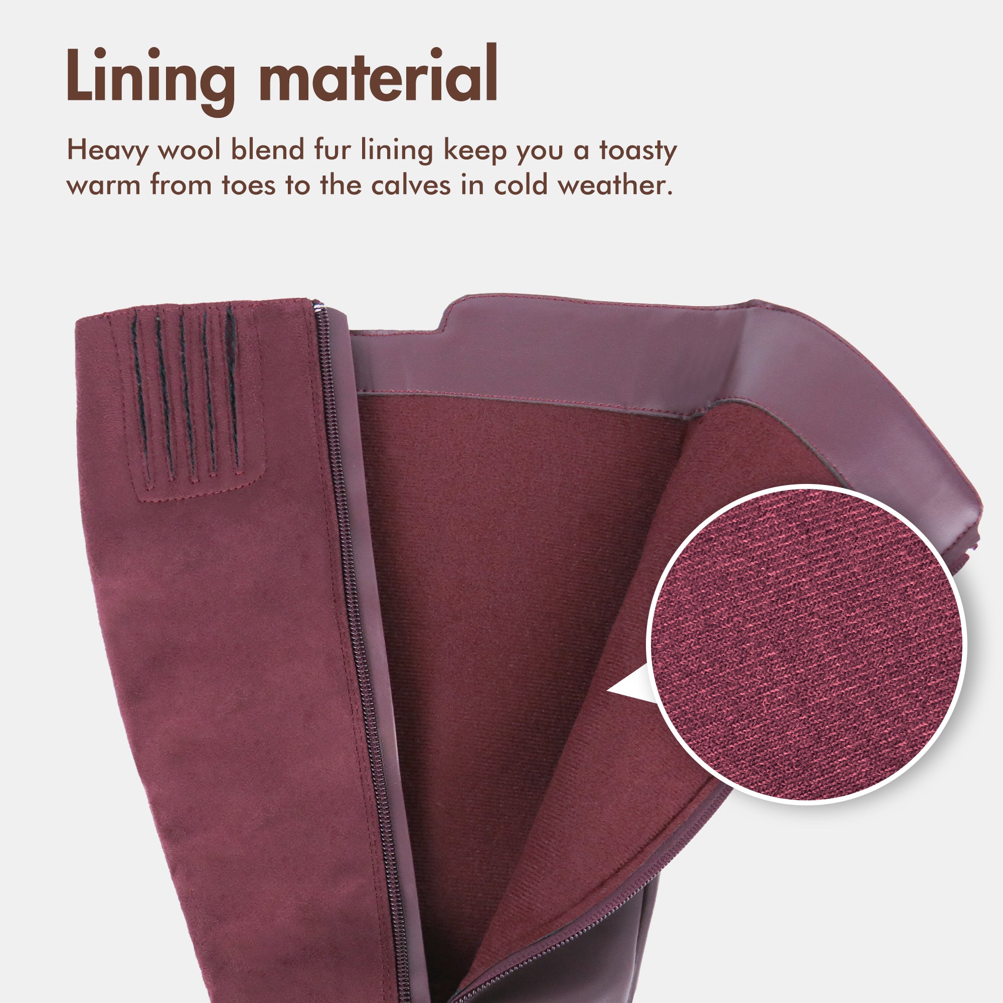 Extra Wide Calf Ankle Buckle Boots (Johanna)