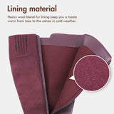 Extra Wide Calf Ankle Buckle Boots (Johanna)