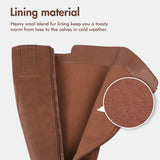 Extra Wide Calf Ankle Buckle Boots (Johanna)