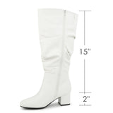 Extra Wide Calf Slouchy Dress Boots (Rayia)