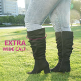 Extra Wide Calf Slouchy Dress Boots (Rayia)