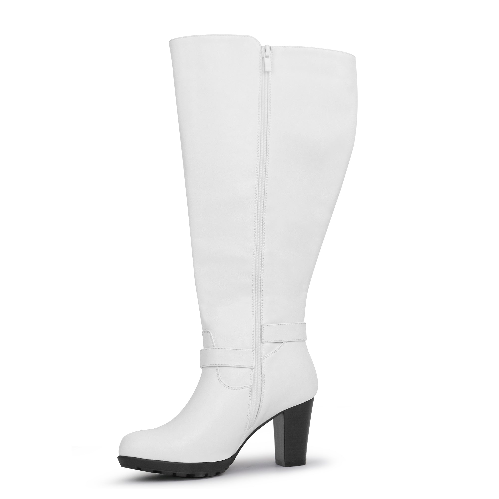 Extra Wide Calf High Heel Boots (Grosa)