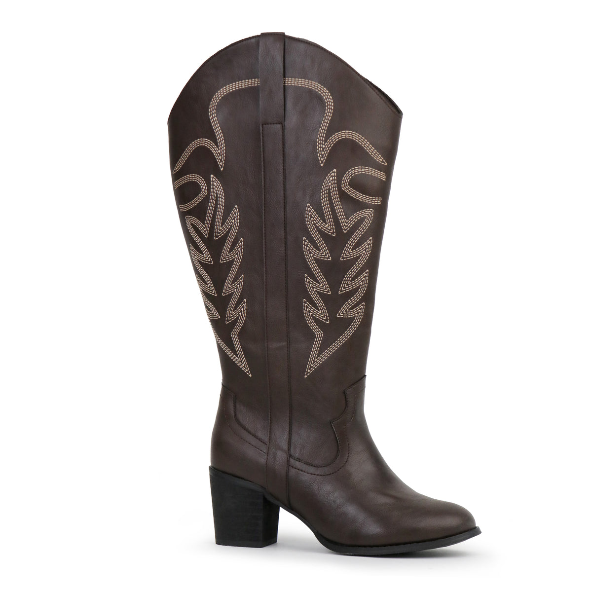 Extra Wide Calf Cowboy Boots (Arwa)
