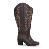 Extra Wide Calf Cowboy Boots (Arwa)