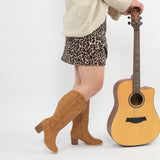 Extra Wide Calf Cowboy Boots (Arwa)