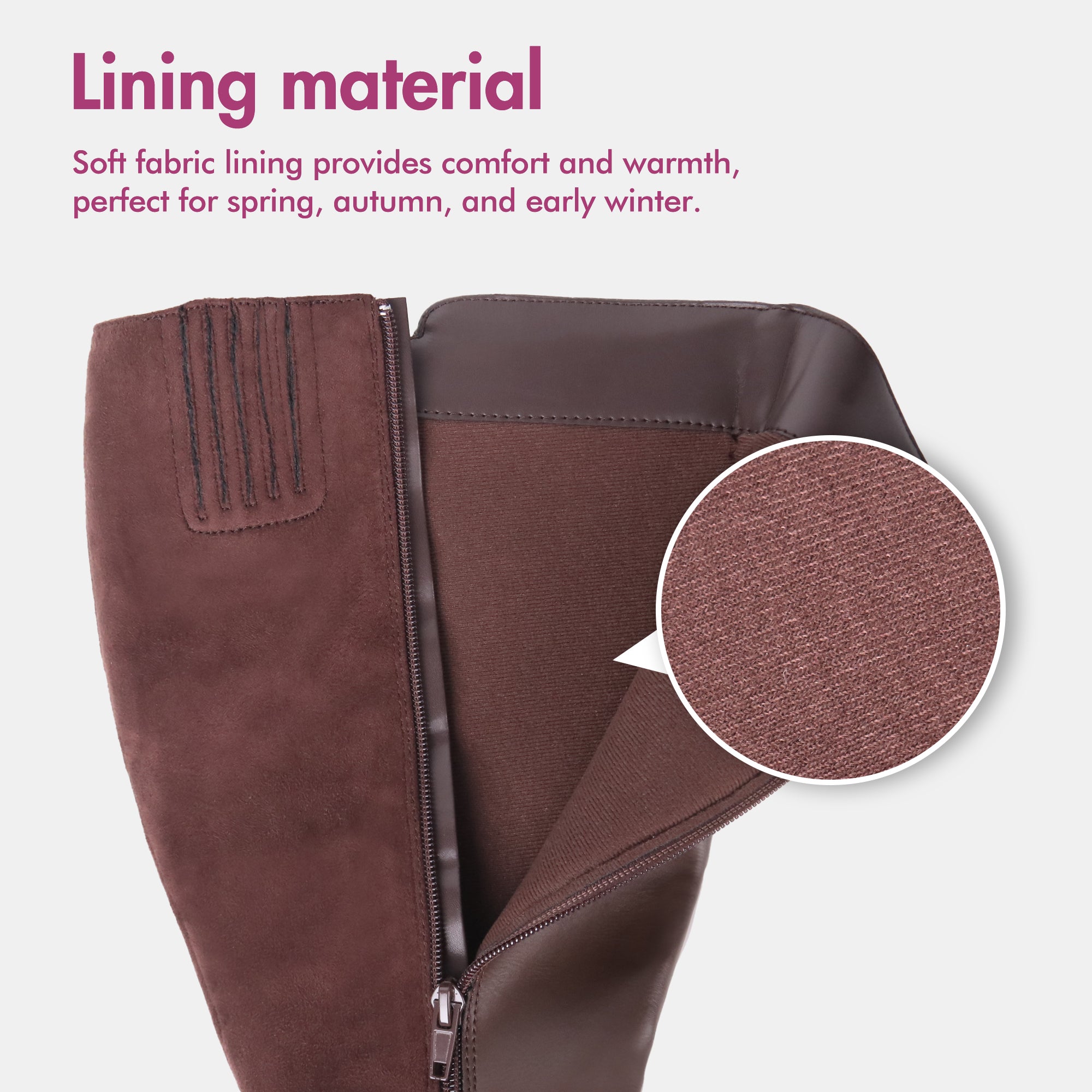 Extra Wide Calf Ankle Buckle Boots (Johanna)