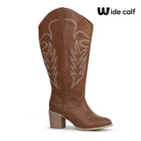 Wide calf Extra Wide Calf Cowboy Boots (Arwa)