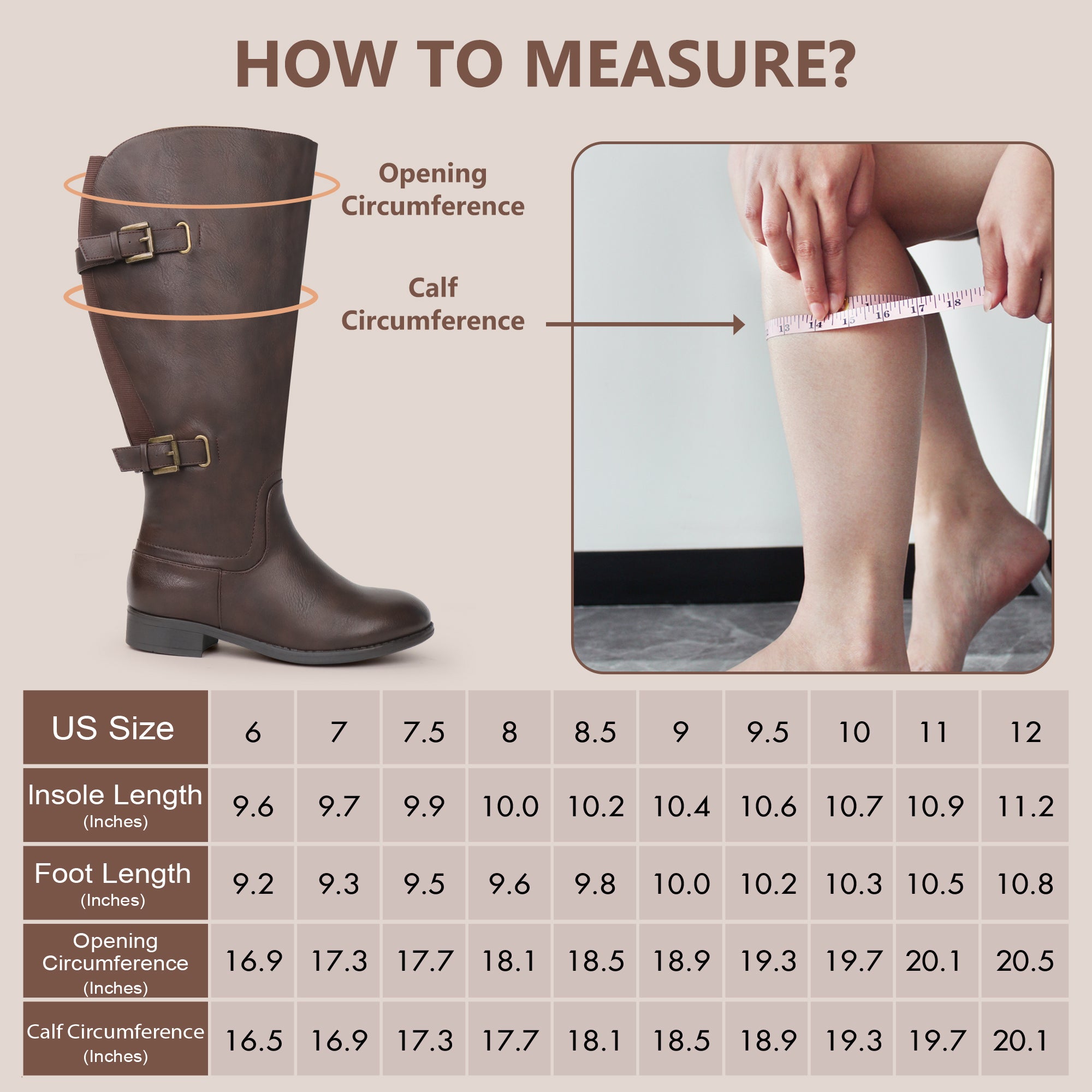 Extra Wide Calf Back Stretch Boots (Cellini)