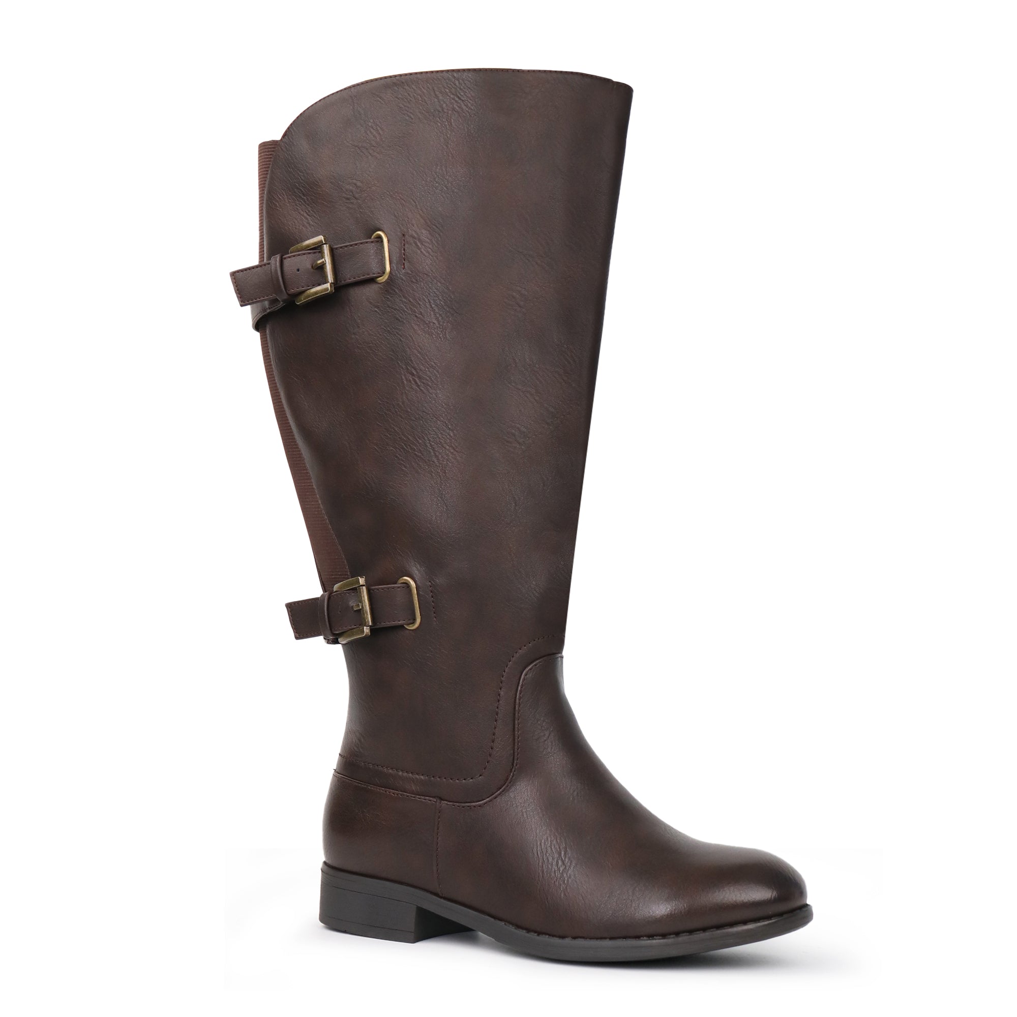 Extra Wide Calf Back Stretch Boots (Cellini)