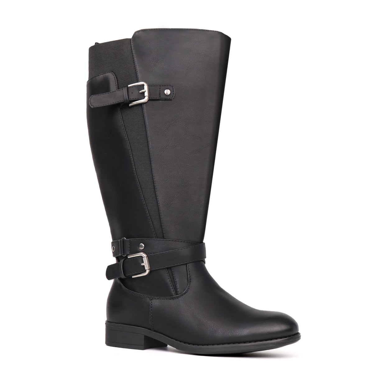 Extra Wide Calf Sleek Riding Boots (Arvillaz)