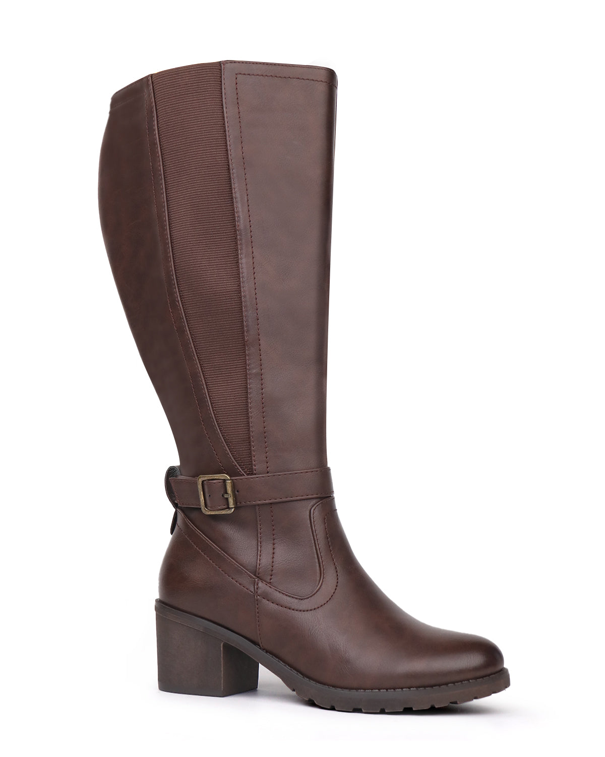 Bold Rider Boots 75 - Wide Calf with Block Heel