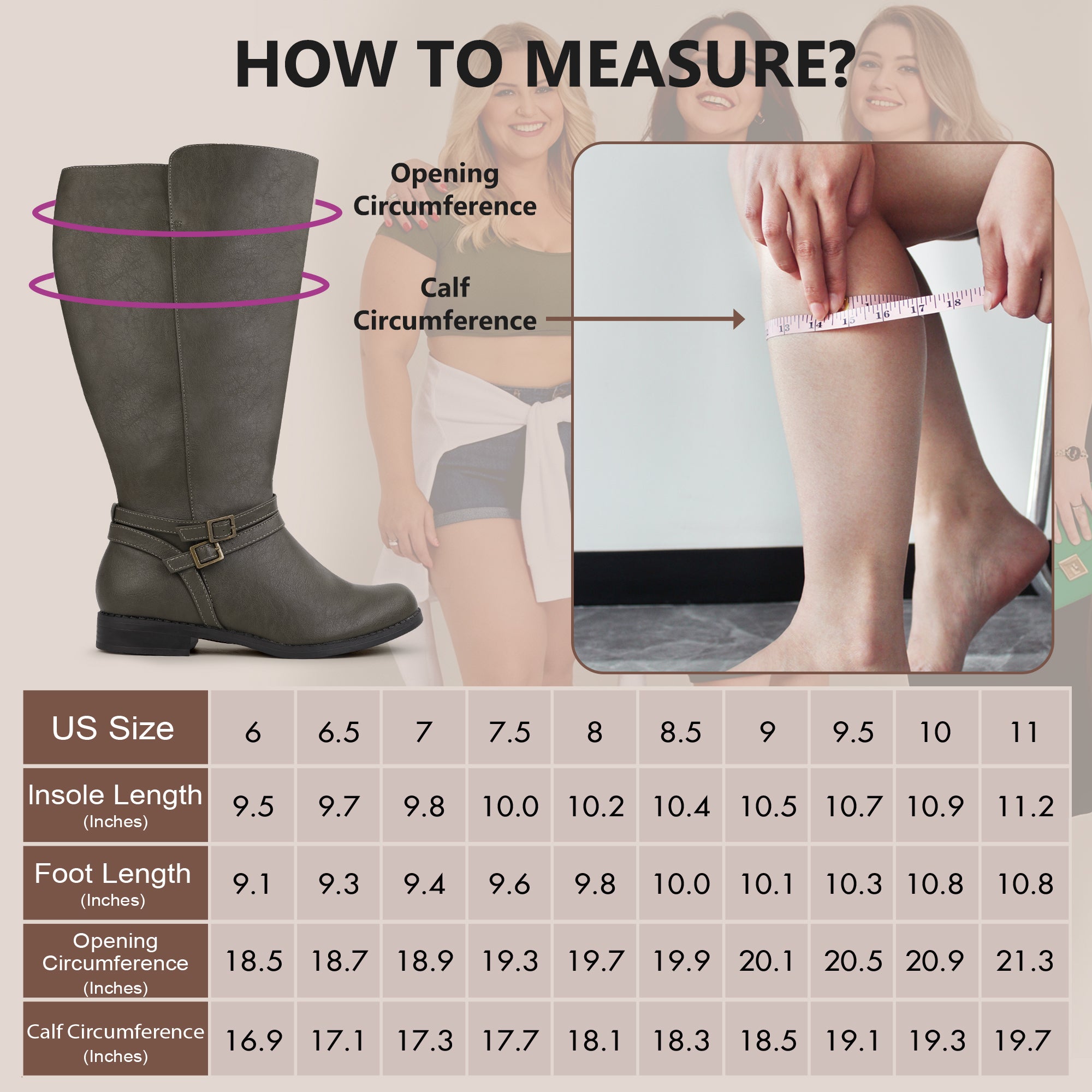 Super Extra Wide Calf Riding Boots (Breyonna)