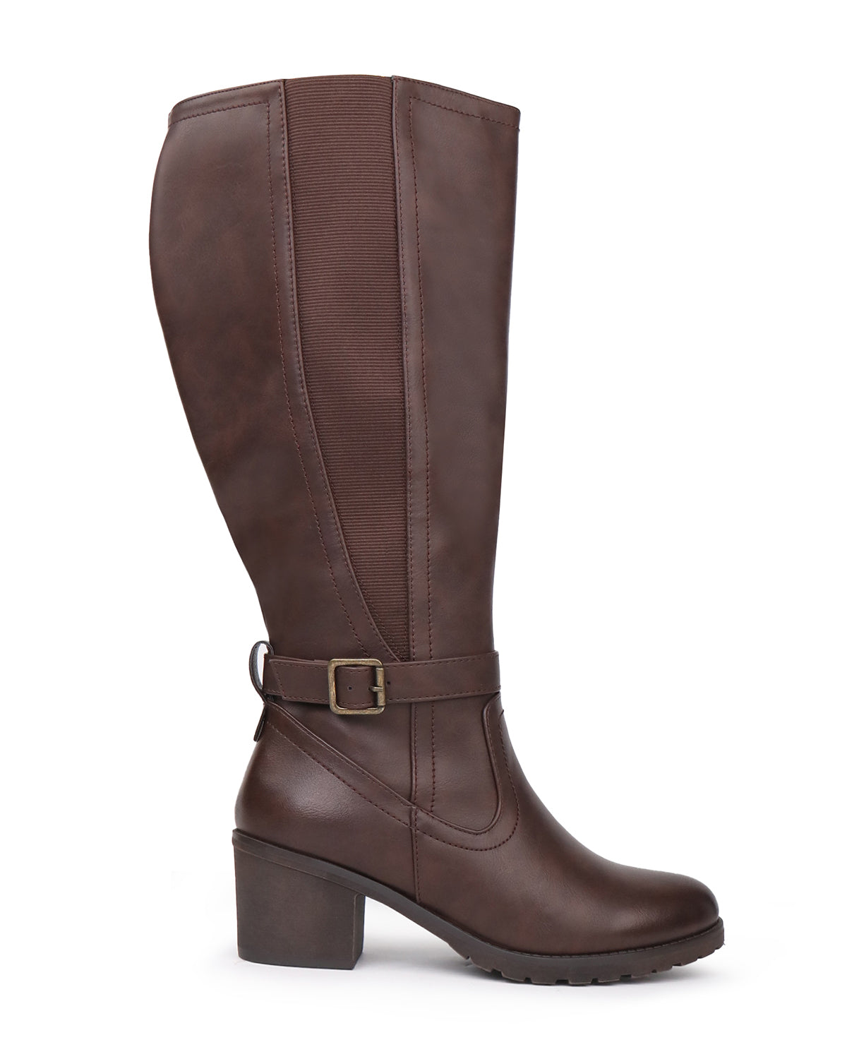 Bold Rider Boots 75 - Wide Calf with Block Heel