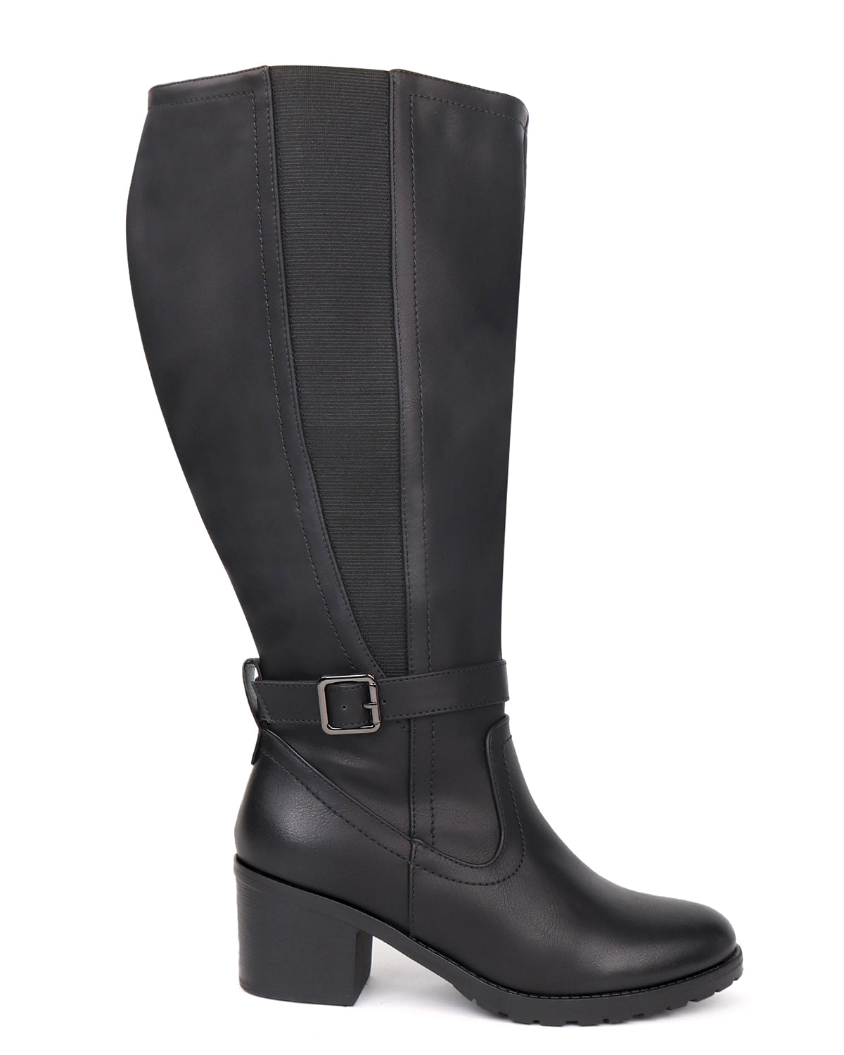 Bold Rider Boots 75 - Wide Calf with Block Heel