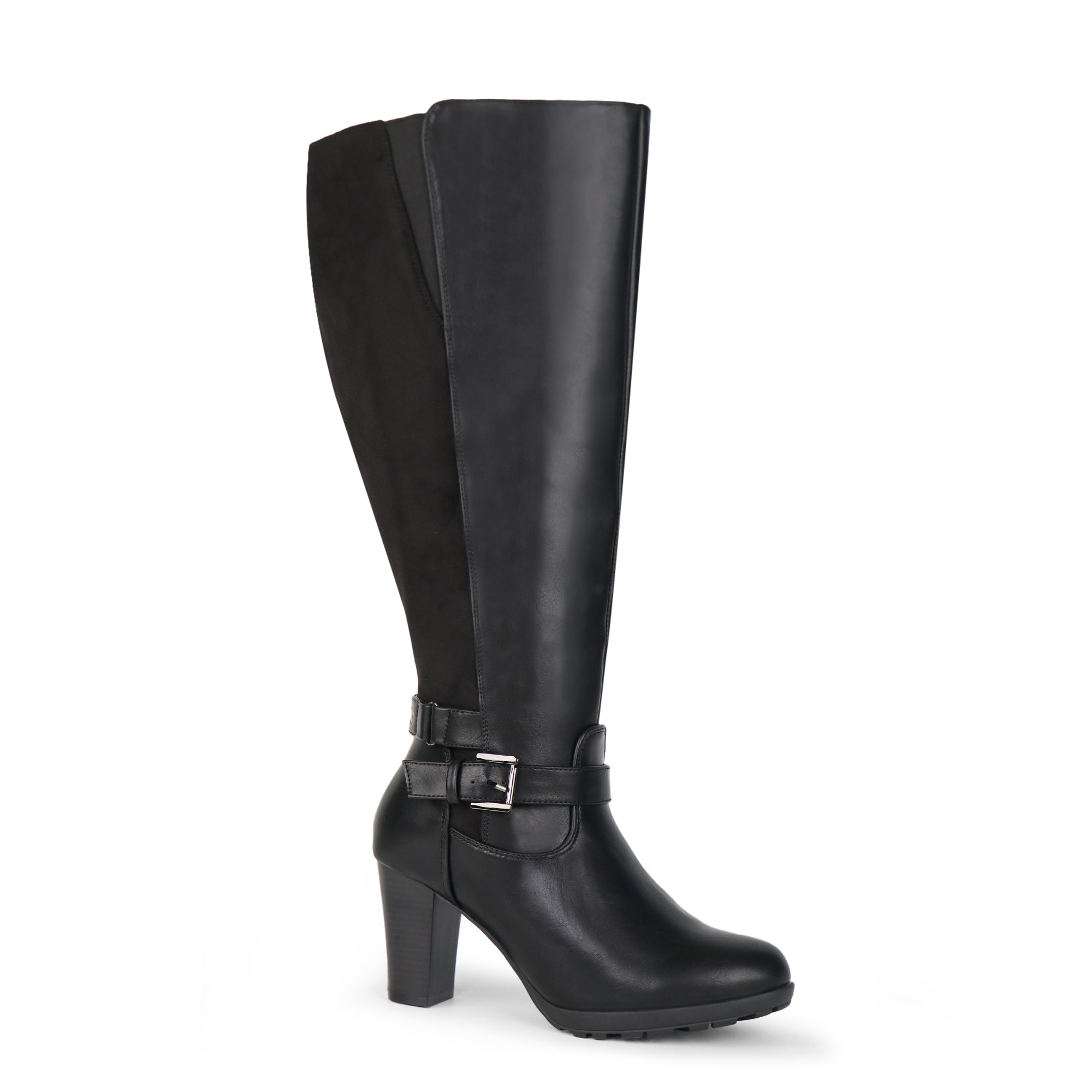 Extra Wide Calf High Heel Boots (Grosa)