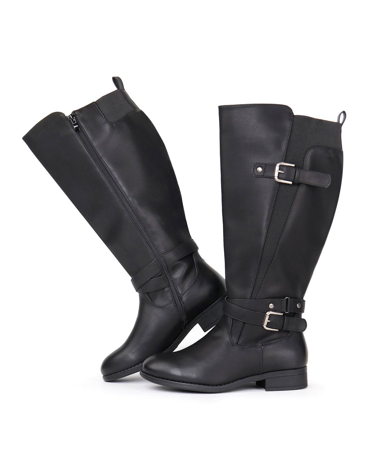 Timeless Rider Boots 71- Wide Calf with Side Zipper