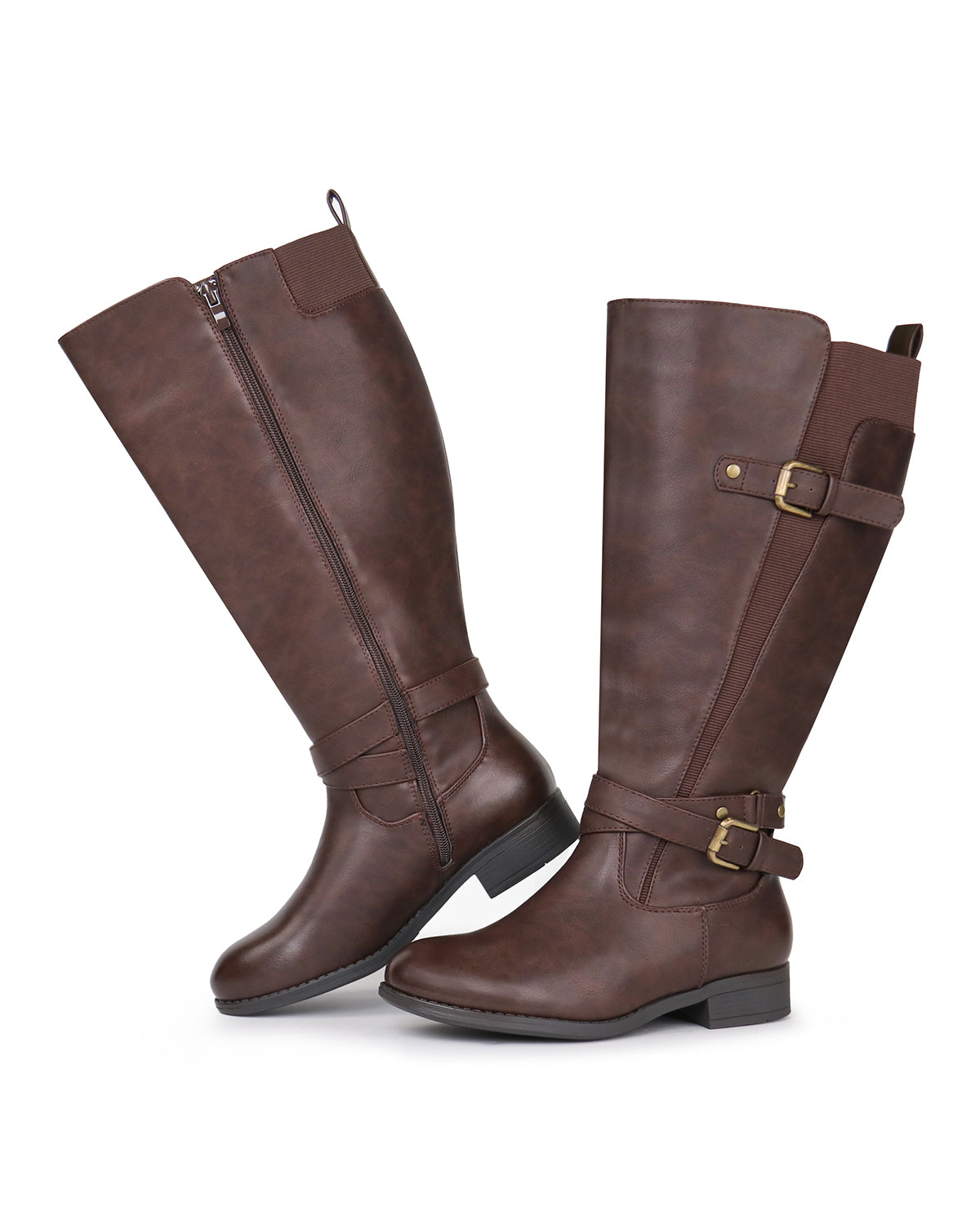 Timeless Rider Boots 71- Wide Calf with Side Zipper