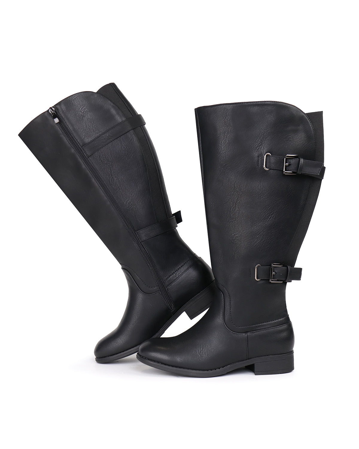 Sleek Rider Boots 70- Wide Calf with Round Toe