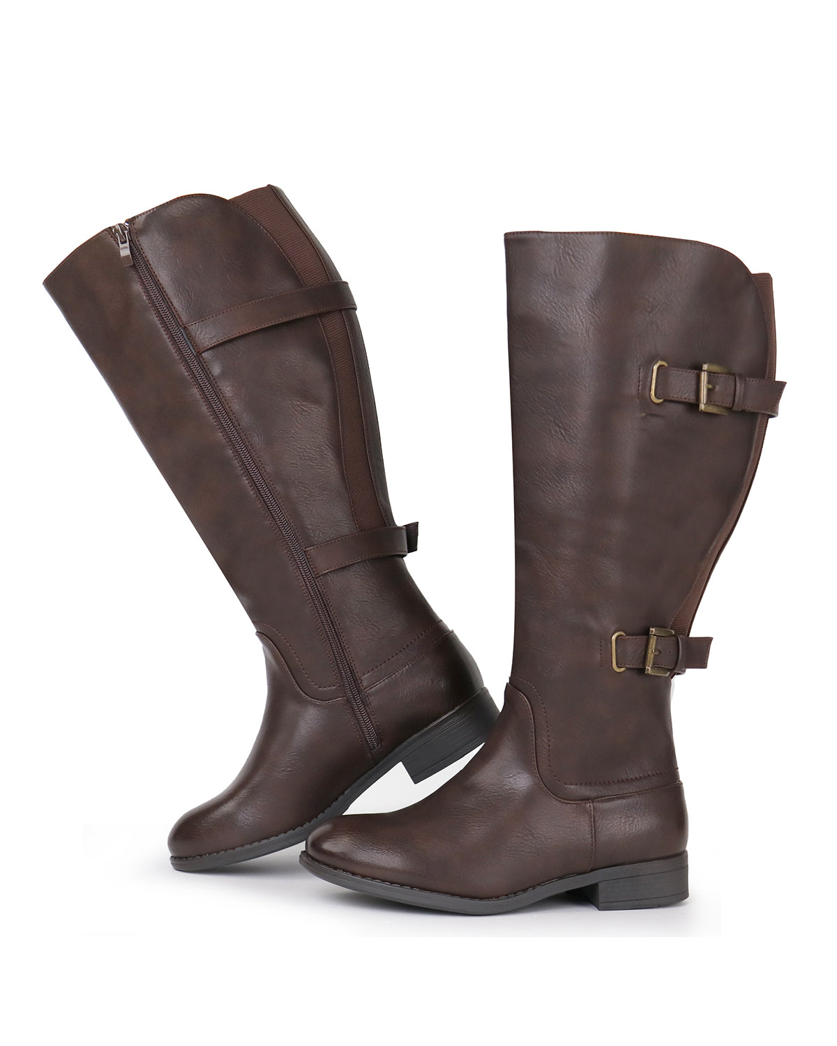 Sleek Rider Boots 70- Wide Calf with Round Toe