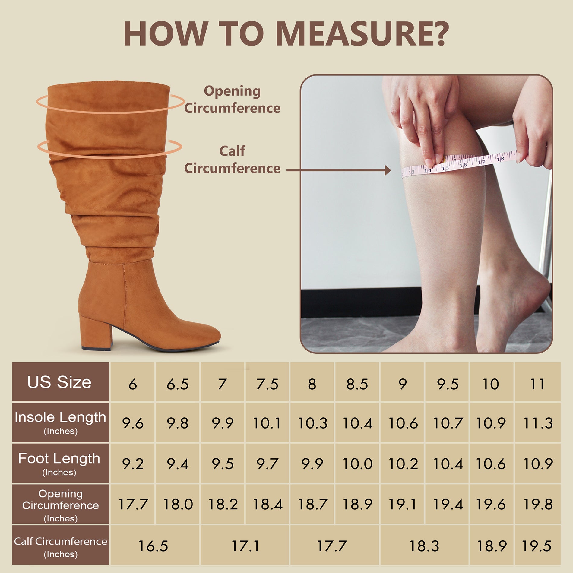 Extra Wide Calf Slouchy Dress Boots (Rayia)
